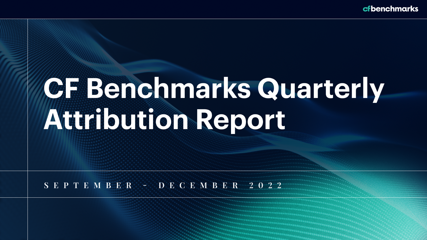 CF Benchmarks Quarterly Attribution Report