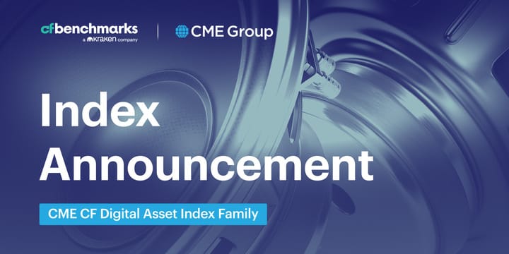 Expansion of CME CF Cryptocurrency Pricing Products Family to include new Reference Rate Variants