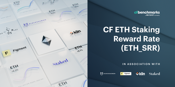 CF Benchmarks launches the regulated CF ETH Staking Reward Rate