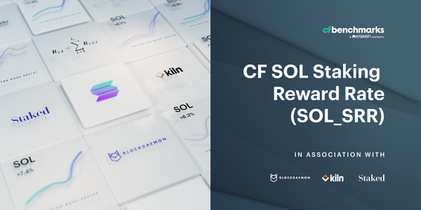 CF Benchmarks launches the first regulated Solana Staking Reward Rate indices