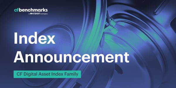 Announcement of a Consultation on Methodology Changes to the CF Rolling CME Bitcoin Ether Basket Futures Index