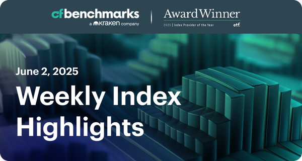 Weekly Index Highlights, June 2, 2025